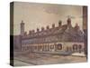 'Old Houses in Pye Street, Westminster', London, 1883 (1926)-John Crowther-Stretched Canvas