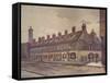 'Old Houses in Pye Street, Westminster', London, 1883 (1926)-John Crowther-Framed Stretched Canvas