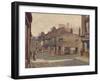 'Old Houses in Snowfields, Bermondsey', 1887 (1926)-John Crowther-Framed Giclee Print