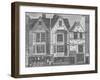 Old houses in St John Street, Clerkenwell, London, c1811 (1911)-Unknown-Framed Giclee Print