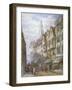 Old Houses in Wych Street, Westminster, London, 1873-William Richardson-Framed Giclee Print