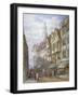 Old Houses in Wych Street, Westminster, London, 1873-William Richardson-Framed Giclee Print