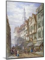 Old Houses in Wych Street, Westminster, London, 1873-William Richardson-Mounted Giclee Print