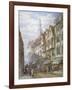 Old Houses in Wych Street, Westminster, London, 1873-William Richardson-Framed Giclee Print