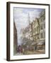 Old Houses in Wych Street, Westminster, London, 1873-William Richardson-Framed Giclee Print