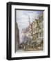 Old Houses in Wych Street, Westminster, London, 1873-William Richardson-Framed Giclee Print