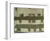 Old Houses (Krumlov, Bohemia), 1917-Egon Schiele-Framed Giclee Print