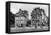 Old Houses of the Louis XIII Period, Facing the Pont Neuf, Paris, 1931-Ernest Flammarion-Framed Stretched Canvas