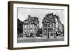 Old Houses of the Louis XIII Period, Facing the Pont Neuf, Paris, 1931-Ernest Flammarion-Framed Giclee Print