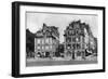 Old Houses of the Louis XIII Period, Facing the Pont Neuf, Paris, 1931-Ernest Flammarion-Framed Giclee Print