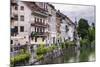 Old Houses on the Ljubljanica River Front, Old Town, Ljubljana, Slovenia, Europe-Matthew Williams-Ellis-Mounted Photographic Print