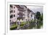 Old Houses on the Ljubljanica River Front, Old Town, Ljubljana, Slovenia, Europe-Matthew Williams-Ellis-Framed Photographic Print