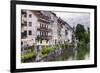 Old Houses on the Ljubljanica River Front, Old Town, Ljubljana, Slovenia, Europe-Matthew Williams-Ellis-Framed Photographic Print