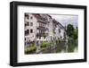 Old Houses on the Ljubljanica River Front, Old Town, Ljubljana, Slovenia, Europe-Matthew Williams-Ellis-Framed Photographic Print