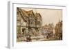 Old Houses, Shrewsbury-Louise J. Rayner-Framed Giclee Print