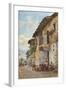 Old Houses, Taormina-Alberto Pisa-Framed Giclee Print