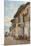 Old Houses, Taormina-Alberto Pisa-Mounted Giclee Print