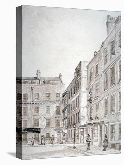 Old Hummums Hotel, Covent Garden, Westminster, London, C1830-Charles John Smith-Stretched Canvas