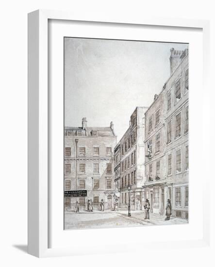 Old Hummums Hotel, Covent Garden, Westminster, London, C1830-Charles John Smith-Framed Giclee Print