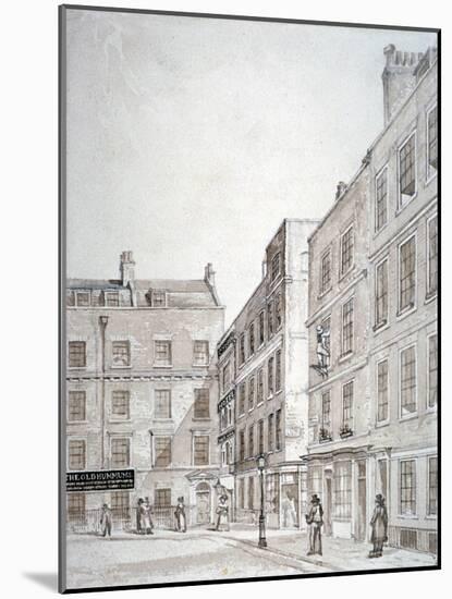 Old Hummums Hotel, Covent Garden, Westminster, London, C1830-Charles John Smith-Mounted Giclee Print