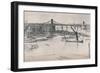 Old Hungerford Bridge, 1861, (1903)-James Abbott McNeill Whistler-Framed Giclee Print