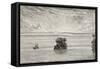 Old Illustration Of Amazon River Mouth, Brazil-marzolino-Framed Stretched Canvas