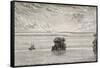 Old Illustration Of Amazon River Mouth, Brazil-marzolino-Framed Stretched Canvas