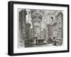 Old Illustration of Palais Bourbon Library, Paris. Created by Fichot and Cosson-Smeeton, Published-marzolino-Framed Photographic Print