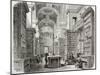Old Illustration of Palais Bourbon Library, Paris. Created by Fichot and Cosson-Smeeton, Published-marzolino-Mounted Photographic Print