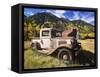 Old International Pickup Near Lake City, Colorado, USA-Dennis Flaherty-Framed Stretched Canvas