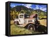 Old International Pickup Near Lake City, Colorado, USA-Dennis Flaherty-Framed Stretched Canvas