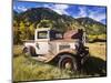 Old International Pickup Near Lake City, Colorado, USA-Dennis Flaherty-Mounted Photographic Print