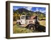 Old International Pickup Near Lake City, Colorado, USA-Dennis Flaherty-Framed Photographic Print