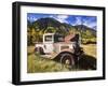 Old International Pickup Near Lake City, Colorado, USA-Dennis Flaherty-Framed Photographic Print