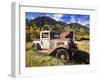 Old International Pickup Near Lake City, Colorado, USA-Dennis Flaherty-Framed Photographic Print