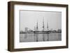 Old Ironsides in Boston Harbor-null-Framed Photographic Print