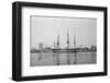 Old Ironsides in Boston Harbor-null-Framed Photographic Print