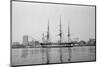 Old Ironsides in Boston Harbor-null-Mounted Photographic Print