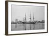 Old Ironsides in Boston Harbor-null-Framed Photographic Print