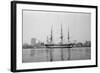 Old Ironsides in Boston Harbor-null-Framed Photographic Print