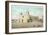 Old Isleta Church, New Mexico-null-Framed Art Print