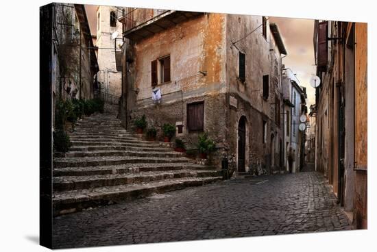 Old Italian Village-conrado-Stretched Canvas