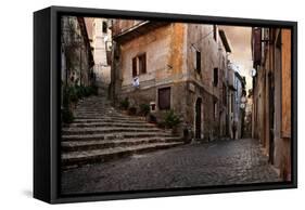 Old Italian Village-conrado-Framed Stretched Canvas