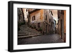 Old Italian Village-conrado-Framed Art Print