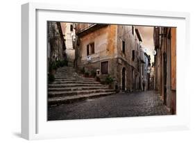 Old Italian Village-conrado-Framed Art Print