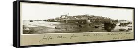 Old Jaffa, Showing Andromeda's Rock, 2nd December 1917-Capt. Arthur Rhodes-Framed Stretched Canvas