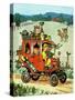 Old Jalopy - Jack & Jill-Philip L. Martin-Stretched Canvas