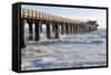 Old Jetty in Swakopmund Namibia-Grobler du Preez-Framed Stretched Canvas