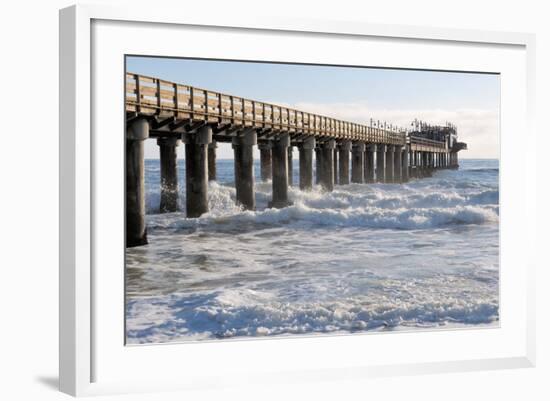 Old Jetty in Swakopmund Namibia-Grobler du Preez-Framed Photographic Print