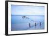Old Jetty in the Caribbean Sea-Lee Frost-Framed Photographic Print